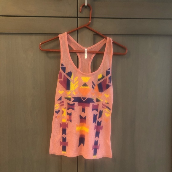 Ripe brand tank top with geometric print - Picture 3 of 4